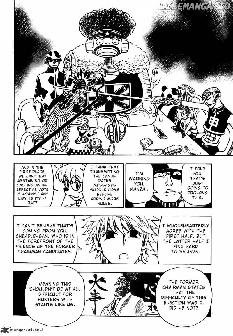 Hunter x Hunter, Chapter 321 image 04